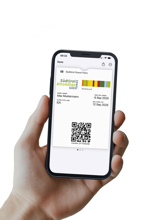 The Guest Pass on a smartphone