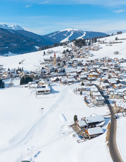 Tesido/Taisten in winter