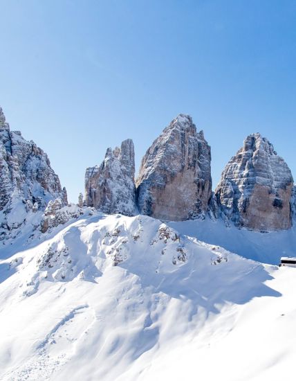 Le Tre Cime in inverno