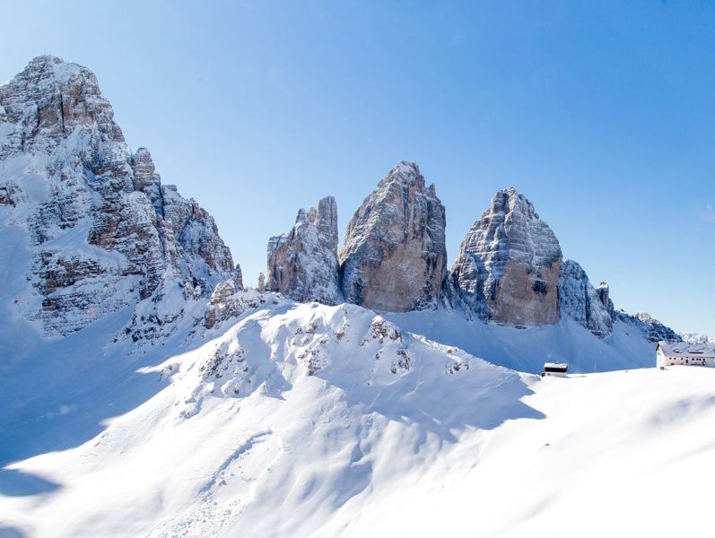 Le Tre Cime in inverno