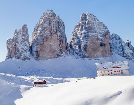 Le Tre Cime in inverno