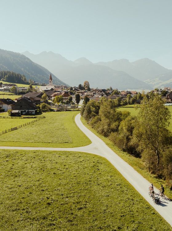 Biking around Val Casies/Gsiesertal Valley