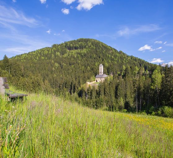 Welsperg Castle in spring