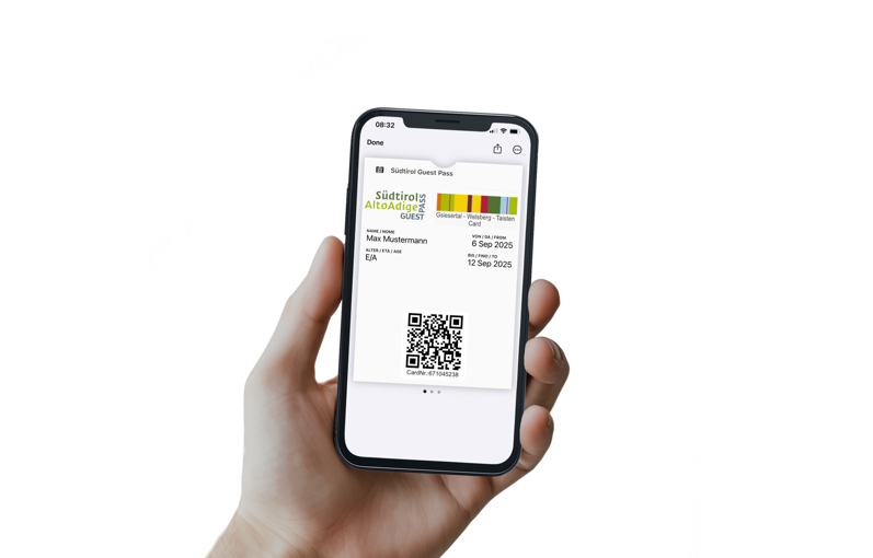 The Guest Pass on a smartphone