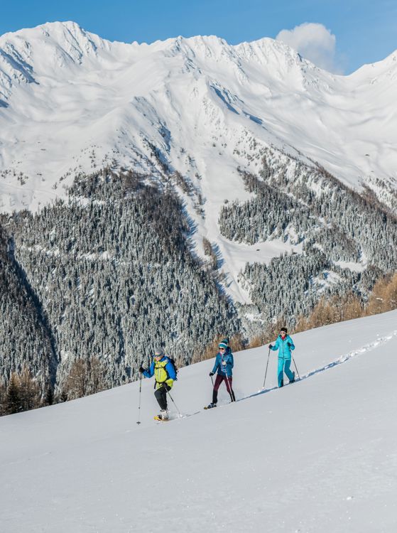 Schneeschuhwandern im Gsiesertal