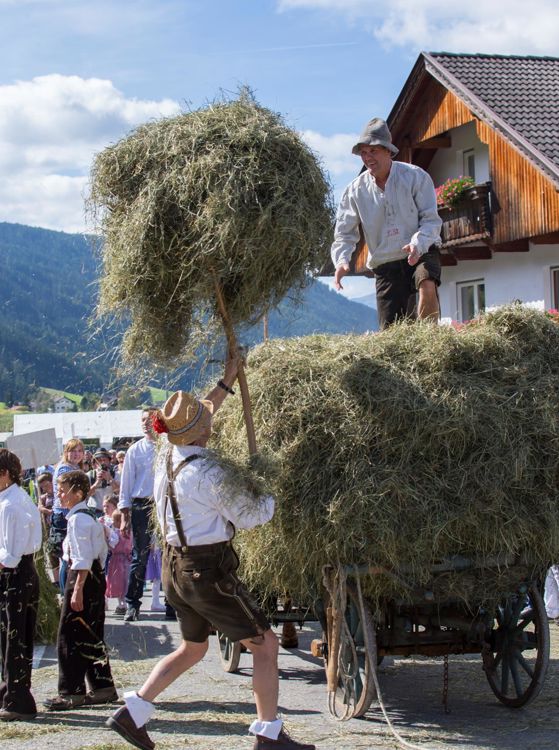 Hay at the Keila Kirchtag