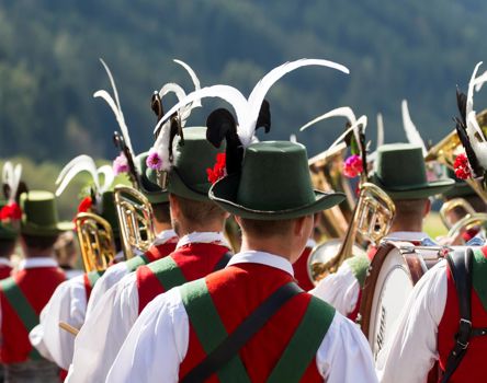 Banda musicale alla sagra Keila Kirchtag