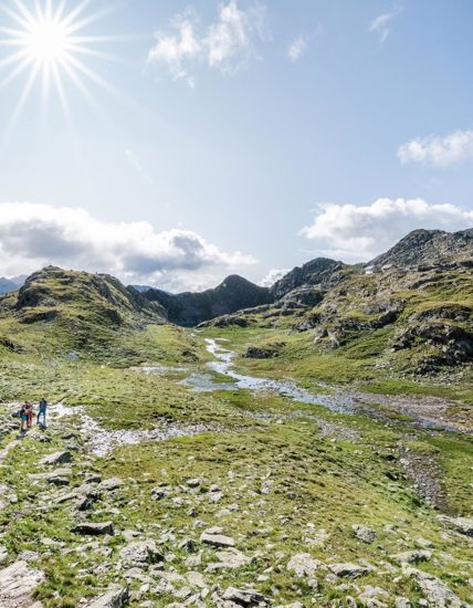 Hiking in the Dolomites