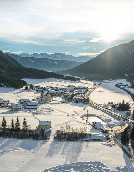 Winter in Val Casies/Gsiesertal valley